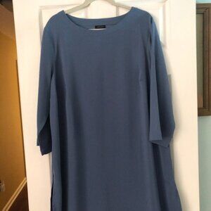 J. JILL TUNIC TOP WEAREVER COLLECTION 3/4 SLEEVES SIZE XL